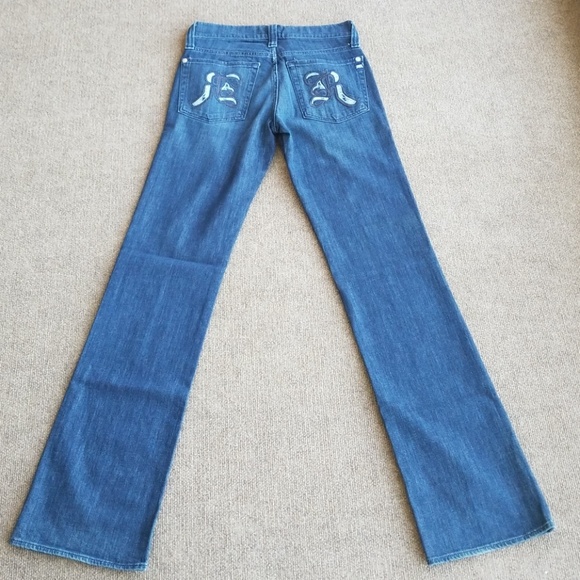Rock & Republic boot cut jeans blue 28 - Picture 1 of 4